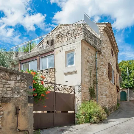 Stone House In Gard Near Valbonne Forest Saint-Laurent-de-Carnols